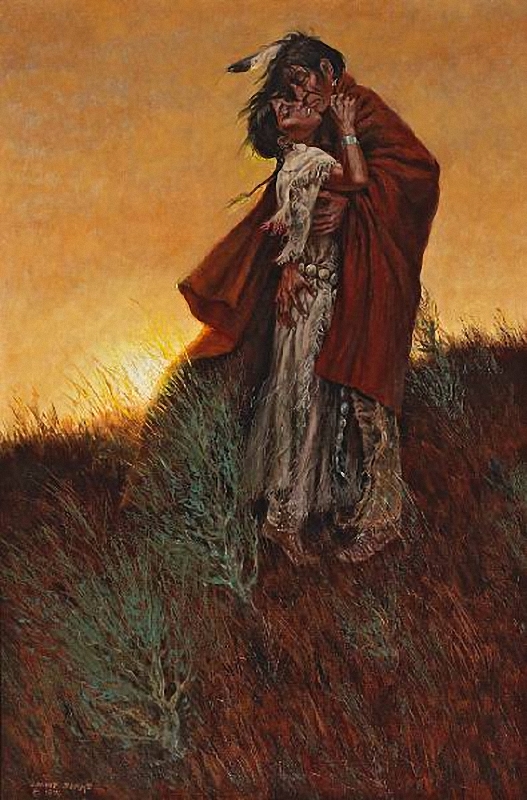 The Embrace by Ernest Berke, 1976